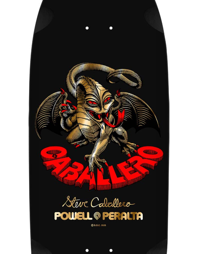 Powell Peralta Bones Brigade 16th Series Steve Caballero Reissue Skateboard Deck